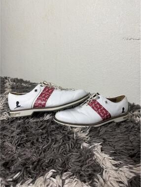 FootJoy MyJoys FedEx St Jude Invitational Golf Shoes Mens 11.5 White Leather WGC